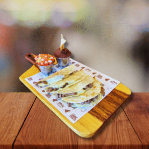 Quesadillas de lomo de aguja